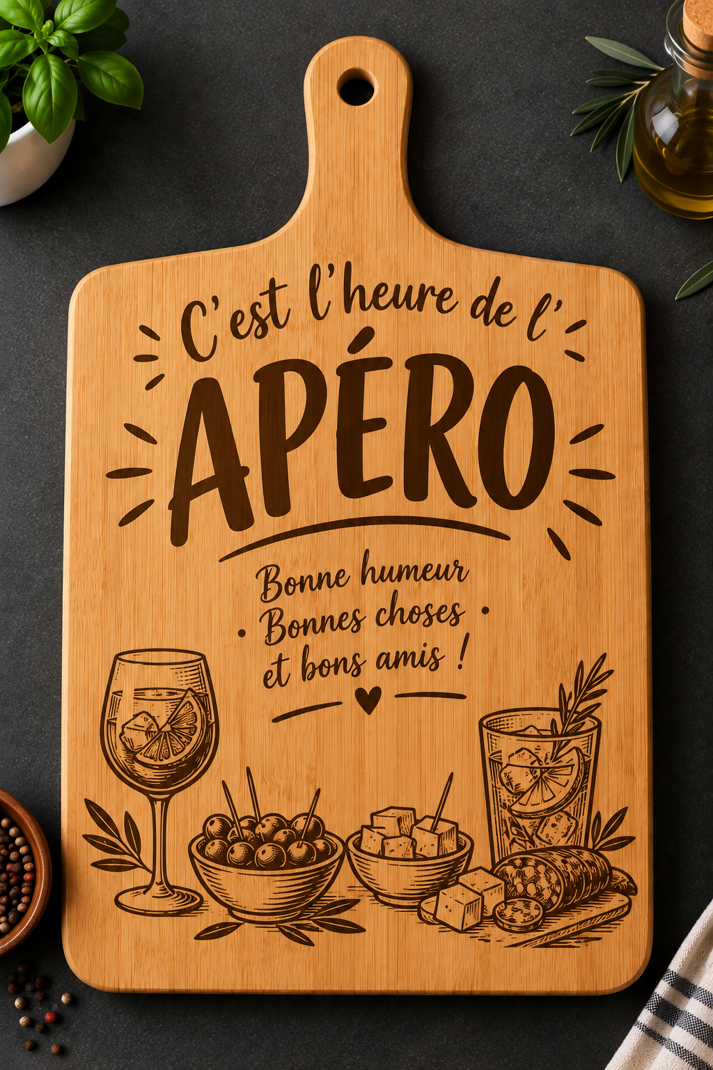 planche à découper personnalisé